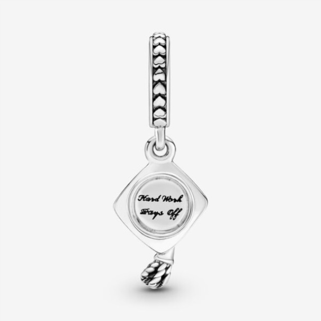 Graduation Cap Dangle Charm Pandora