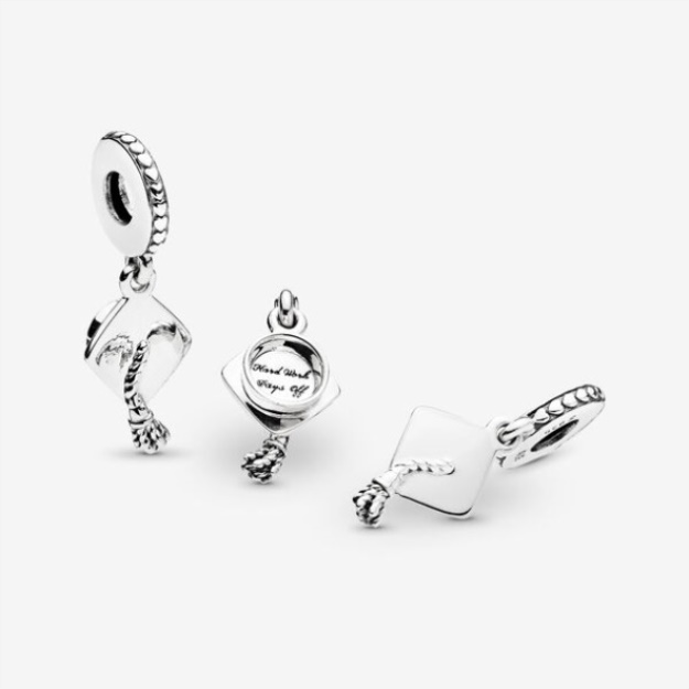 Graduation Cap Dangle Charm Pandora