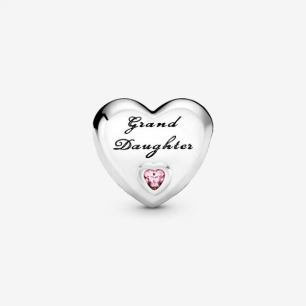 Granddaughter Heart Charm Pandora
