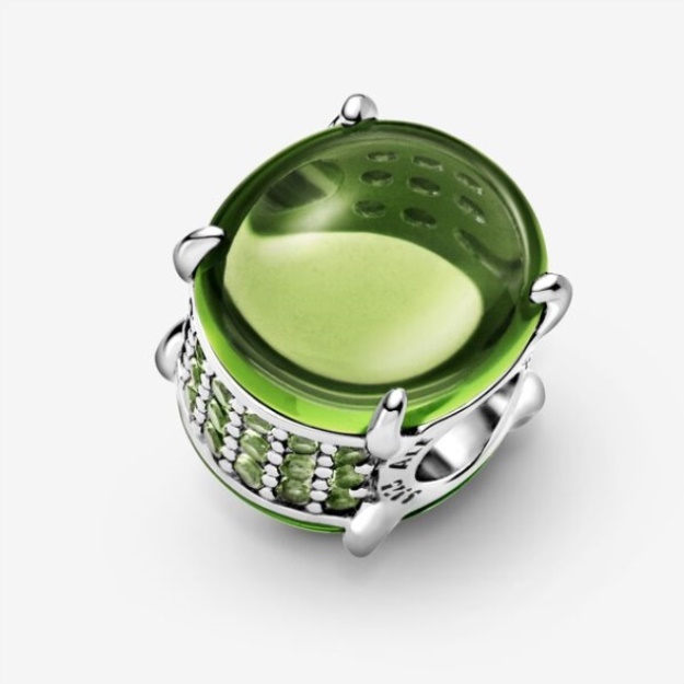 Green Oval Cabochon Charm-Final Sale Pandora