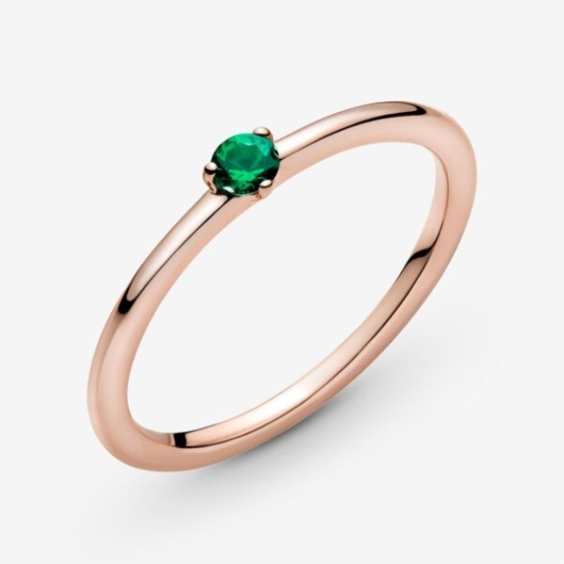 Green Solitaire Ring Pandora