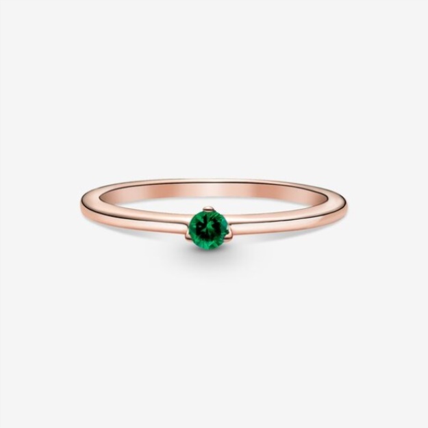 Green Solitaire Ring Pandora
