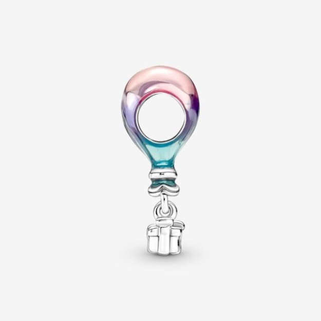 Happy Birthday Hot Air Balloon Charm Pandora