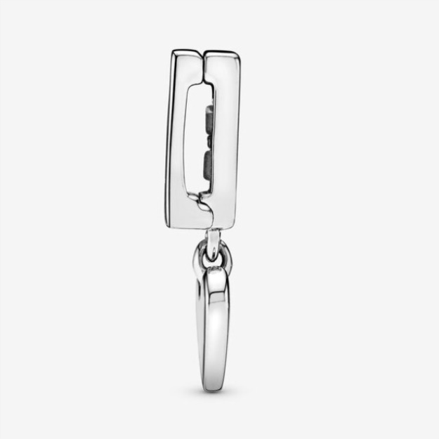Heart Dangle Clip Charm Pandora Sterling Silver