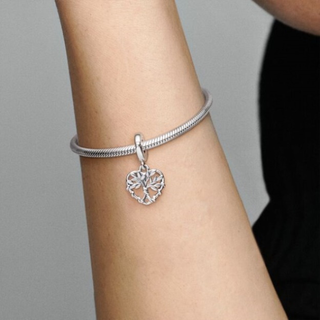 Heart Family Tree Dangle Charm Pandora