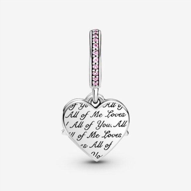 Heart Mom Dangle Charm Pandora