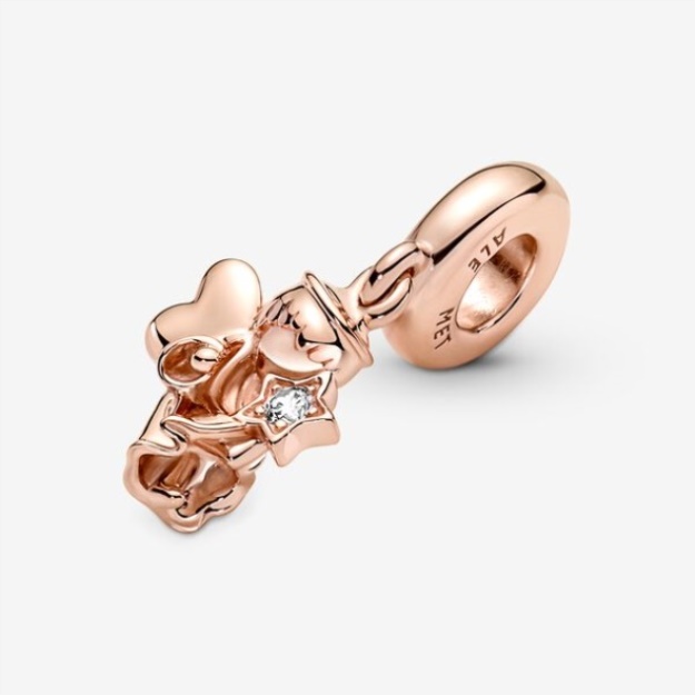 Heart Winged Angel Dangle Charm Pandora
