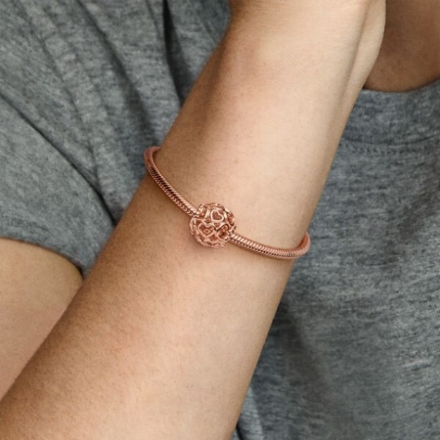 Hearts All Over Charm Pandora Rose Gold Plated