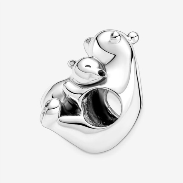 Hugging Polar Bears Charm Pandora