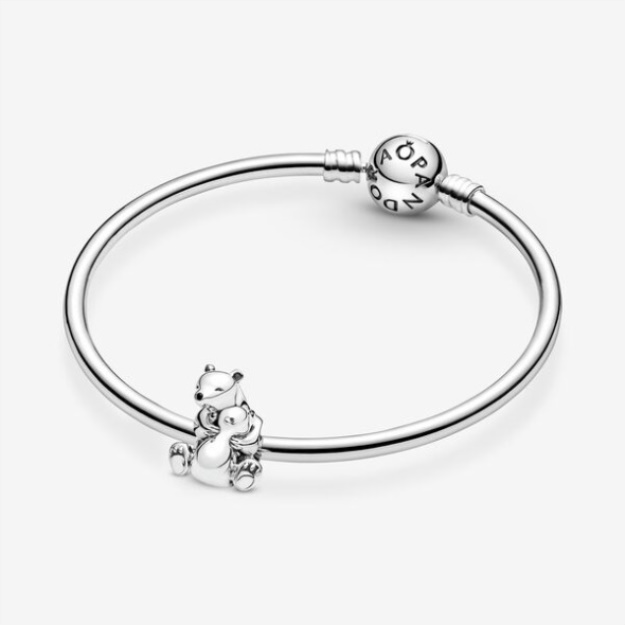 Hugging Polar Bears Charm Pandora