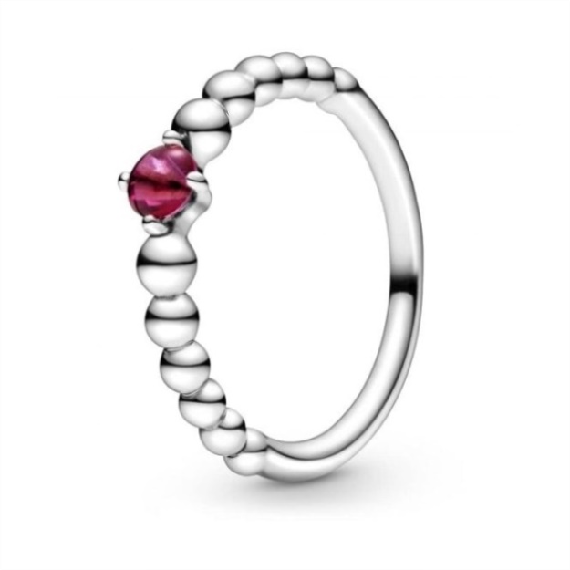 July Birthstone Beaded Ring Pandora