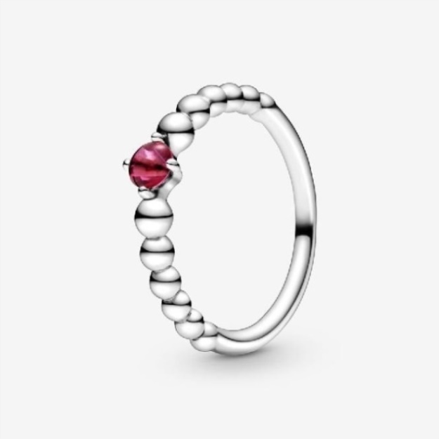 July Birthstone Beaded Ring Pandora