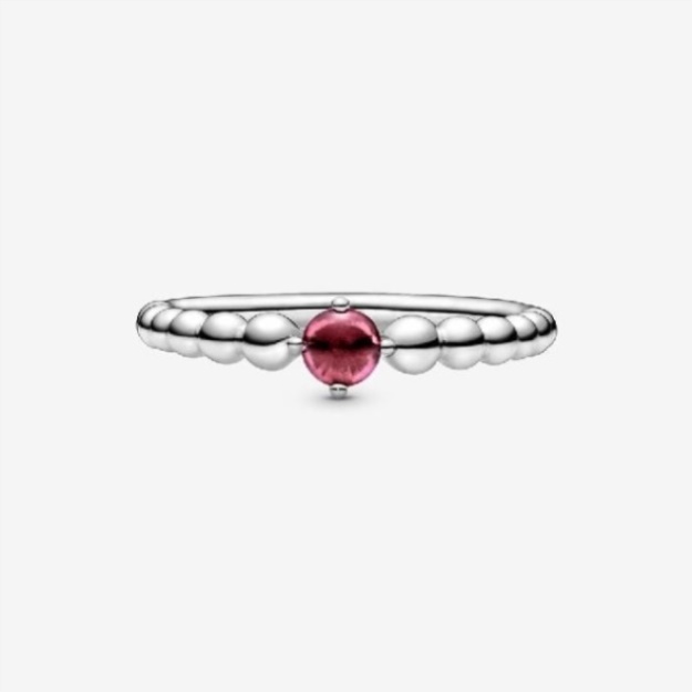 July Birthstone Beaded Ring Pandora