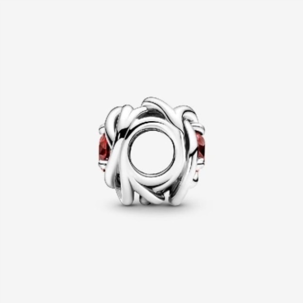 July Birthstone Eternity Circle Charms Pandora