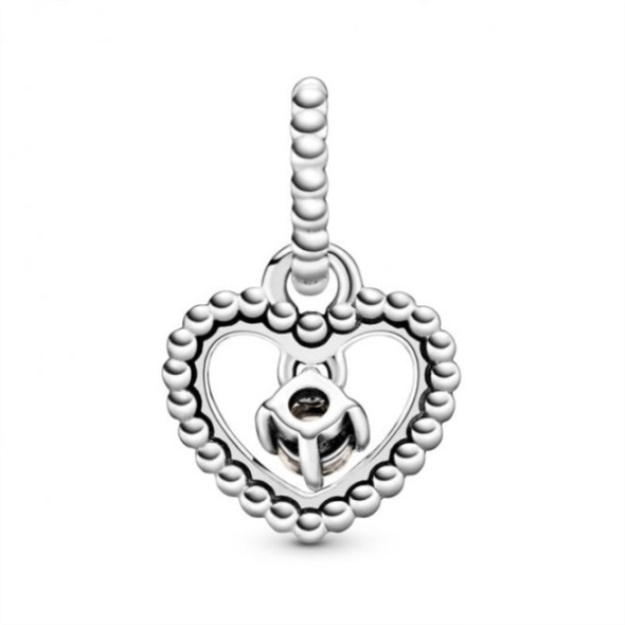 June Birthstone Heart Charms Pandora
