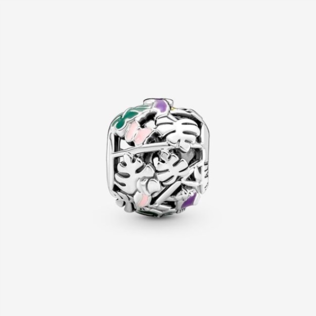 Jungle Creatures Leaves Charm Pandora