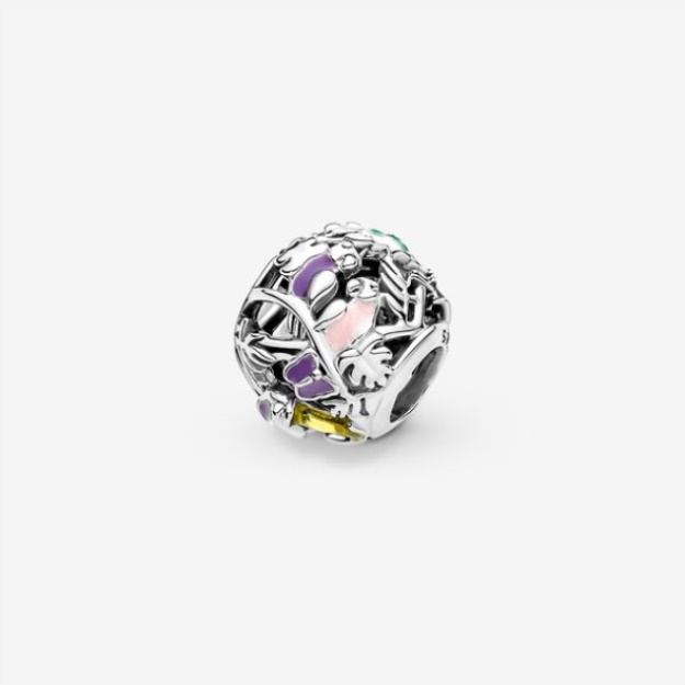 Jungle Creatures Leaves Charm Pandora