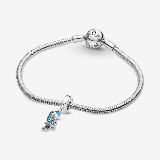 Jungle Paradise Parrot Dangle Charm Pandora