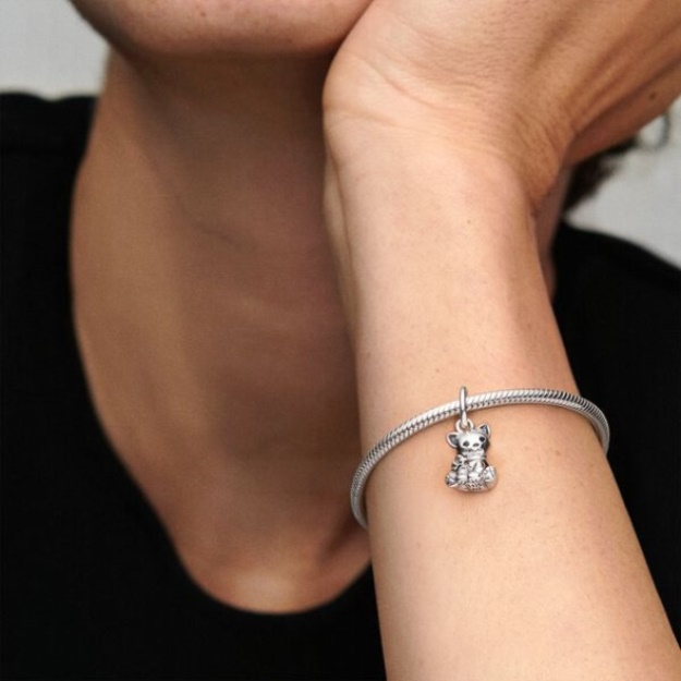 Kitty-Cat Dangle Charm Pandora