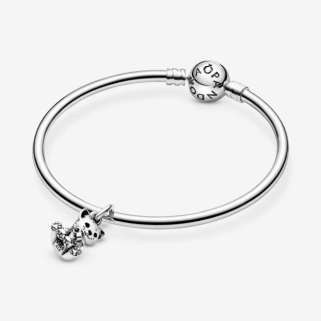 Kitty-Cat Dangle Charm Pandora