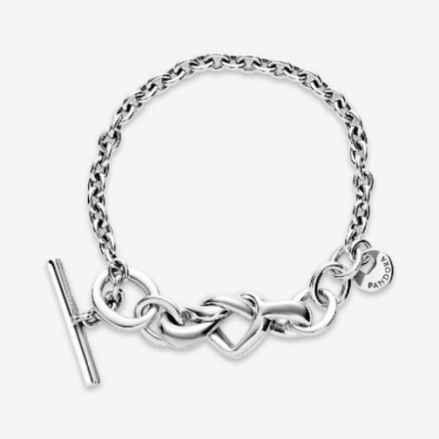 Knotted Heart Bracelet Pandora