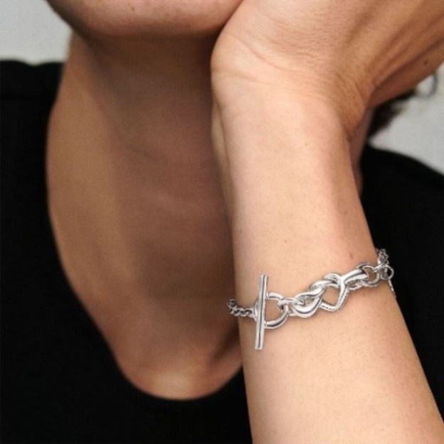 Knotted Heart Bracelet Pandora