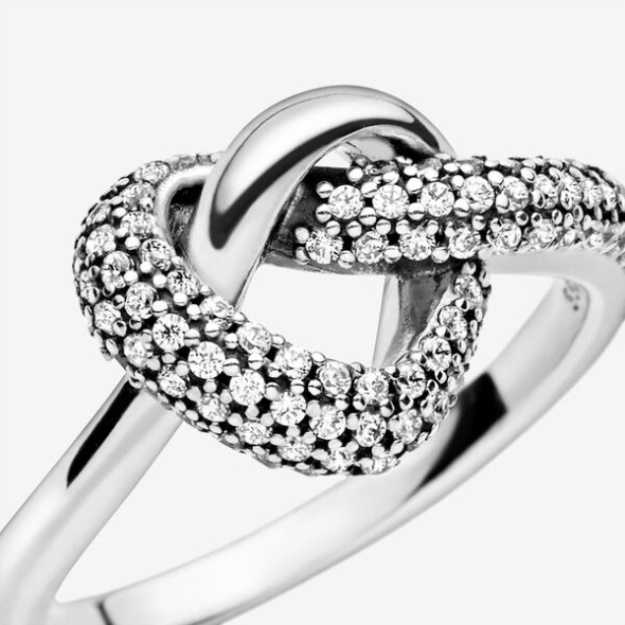 Knotted Heart Ring Pandora
