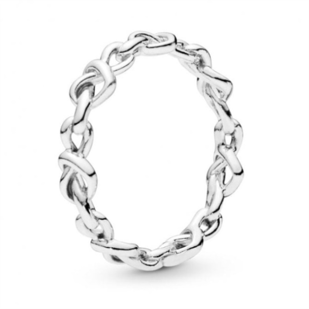 Knotted Hearts Brand Pandora Ring