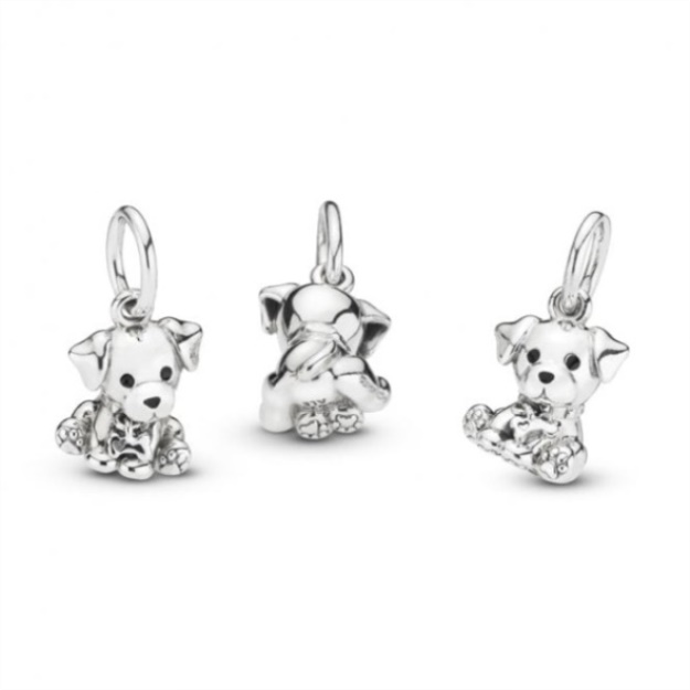 Labrador Puppy Dangle Charms Pandora