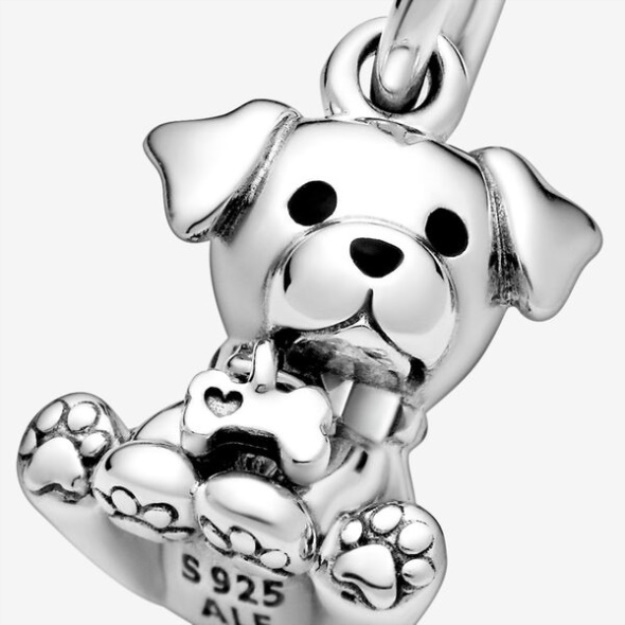 Labrador Puppy Dog Dangle Charm Pandora