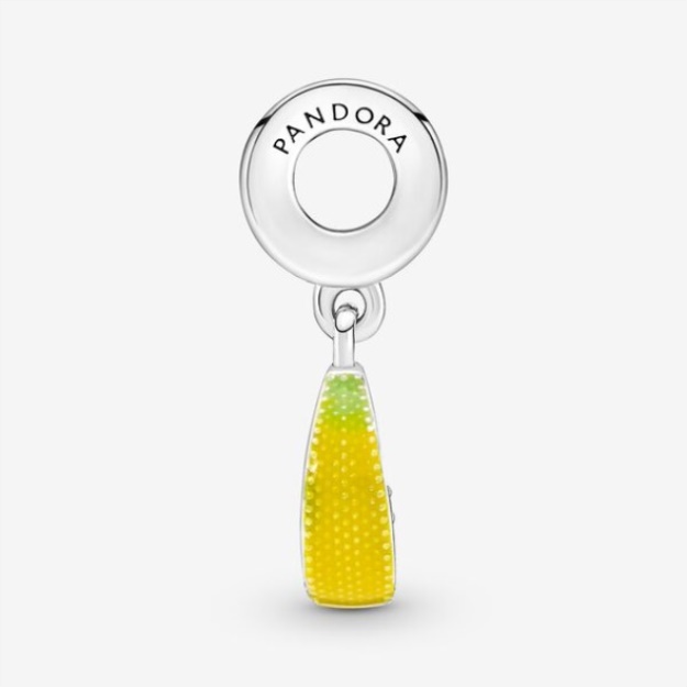 Lemon Slice Sparkling Fruit Dangle Charm Pandora