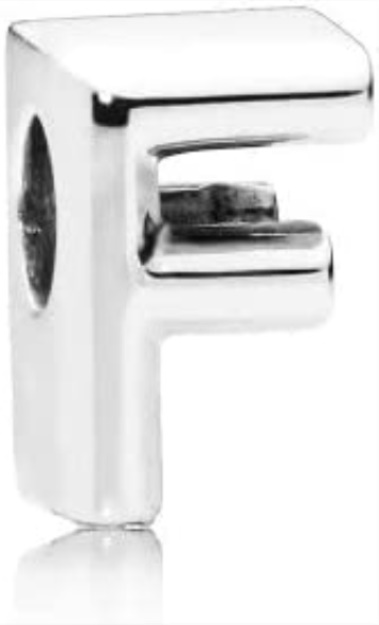 Letter 925 Sterling Silver Charm PANDORA