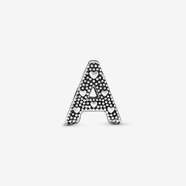 Letter 925 Sterling Silver Charm PANDORA