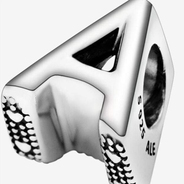 Letter A Alphabet Charm Pandora