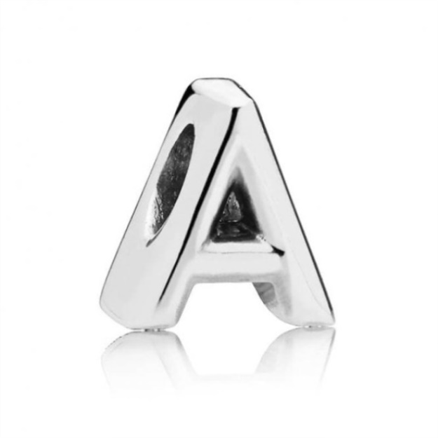 Letter A Charms Pandora
