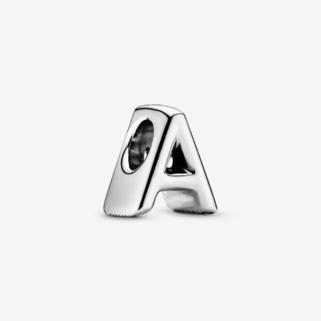 Letter A Initial Necklace Set Pandora