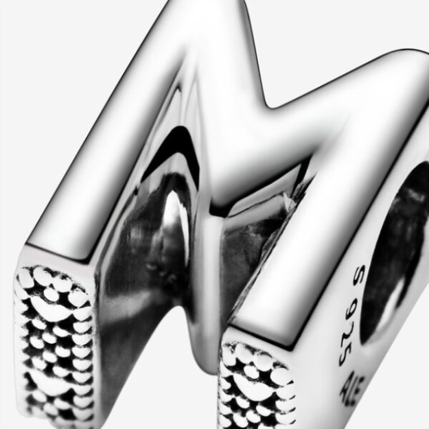 Letter M Alphabet Charm Pandora
