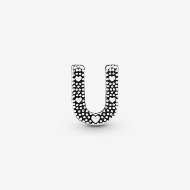 Letter U Alphabet Charm Pandora