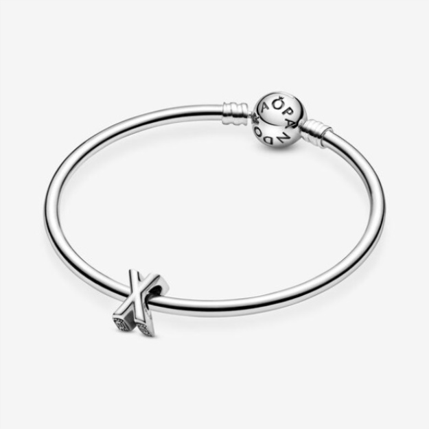 Letter X Alphabet Charm Pandora
