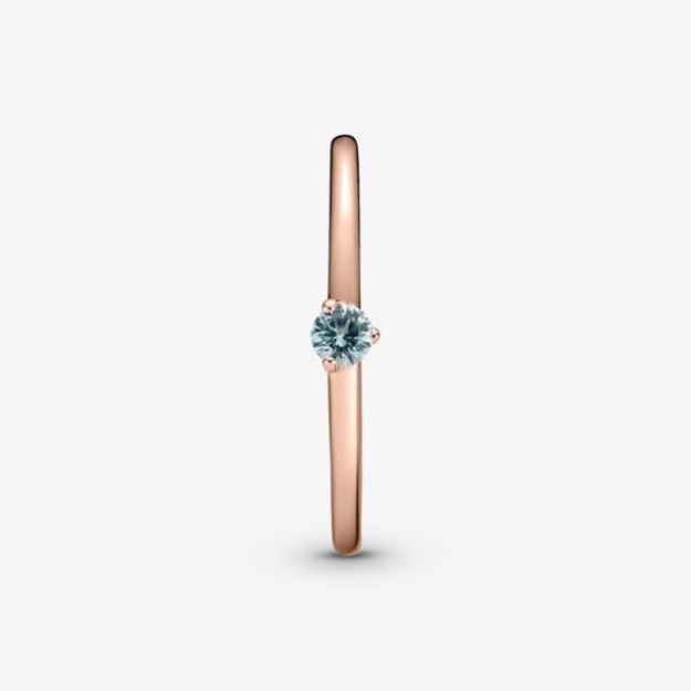 Light Blue Solitaire Ring Pandora