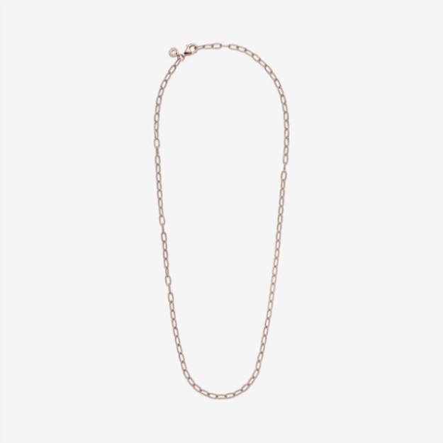 Link Chain Necklace Pandora Rose Gold Plated