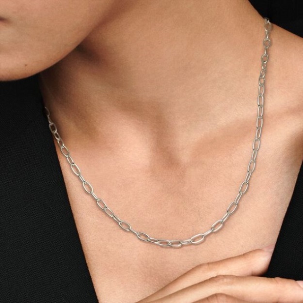 Link Chain Necklace Pandora Sterling Silver