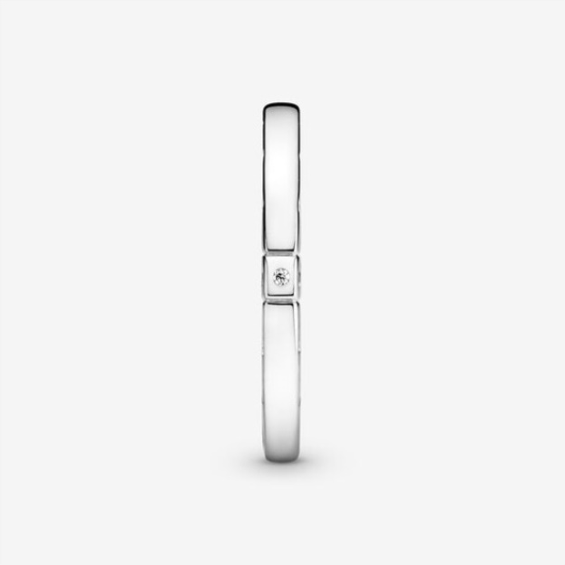 Logo Hearts Ring Pandora Sterling Silver