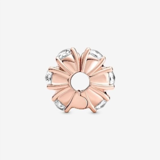 Long Pronged Sparkling Clip Charms Pandora