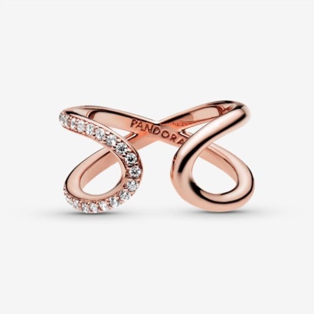 Lots Of Love And Sparkle Stacking Ring Set Pandora