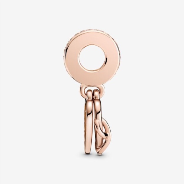 Love You Infinity Heart Dangle Charm Pandora
