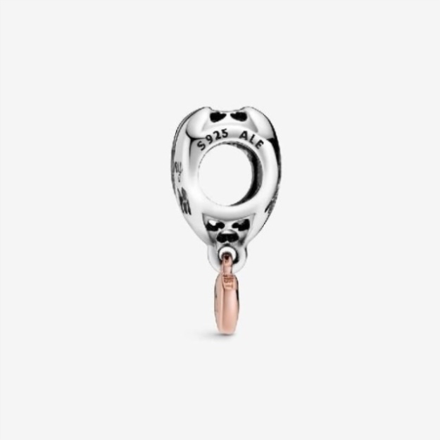 Love You Mum Heart Charms Pandora
