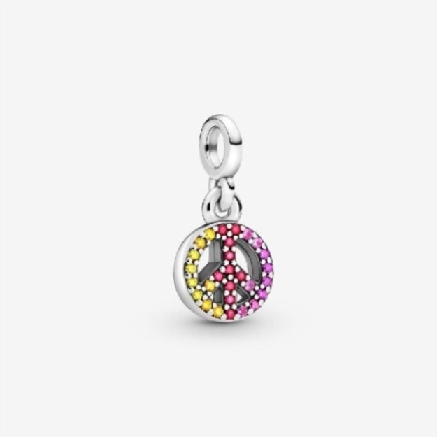 ME My Peace Silver Dangle Charms Pandora