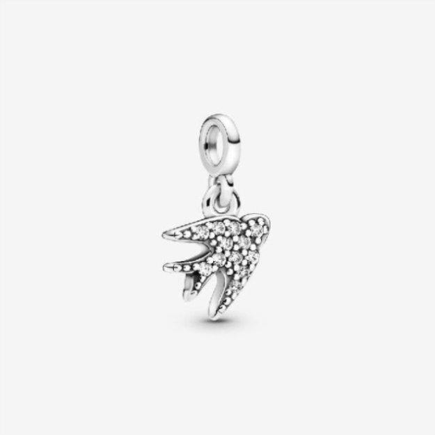 ME My Swallow Silver Dangle Charms Pandora