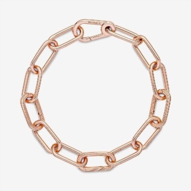 ME Rose Gold Link Chain Pandora Bracelet